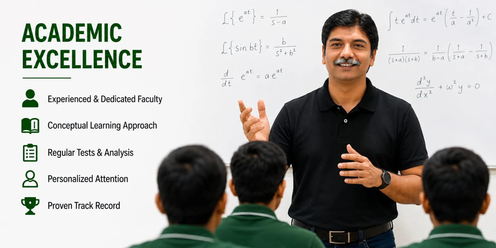 Classroom coaching session for JEE and NEET students at Kaulguds Academy in Aundh Pune